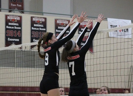 Volleyball Sweeps Franciscan, Clinches AMCC Tournament Berth