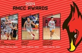 Trio Of Redhawks Earn All-AMCC Men's Basketball Honors