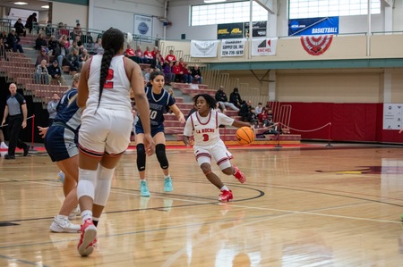 Redhawks Survive Scare From Mounties 58-52, Advance To AMCC Championship