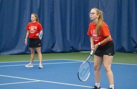 Redhawks Women's Tennis Competes Against Penn St.-Behrend
